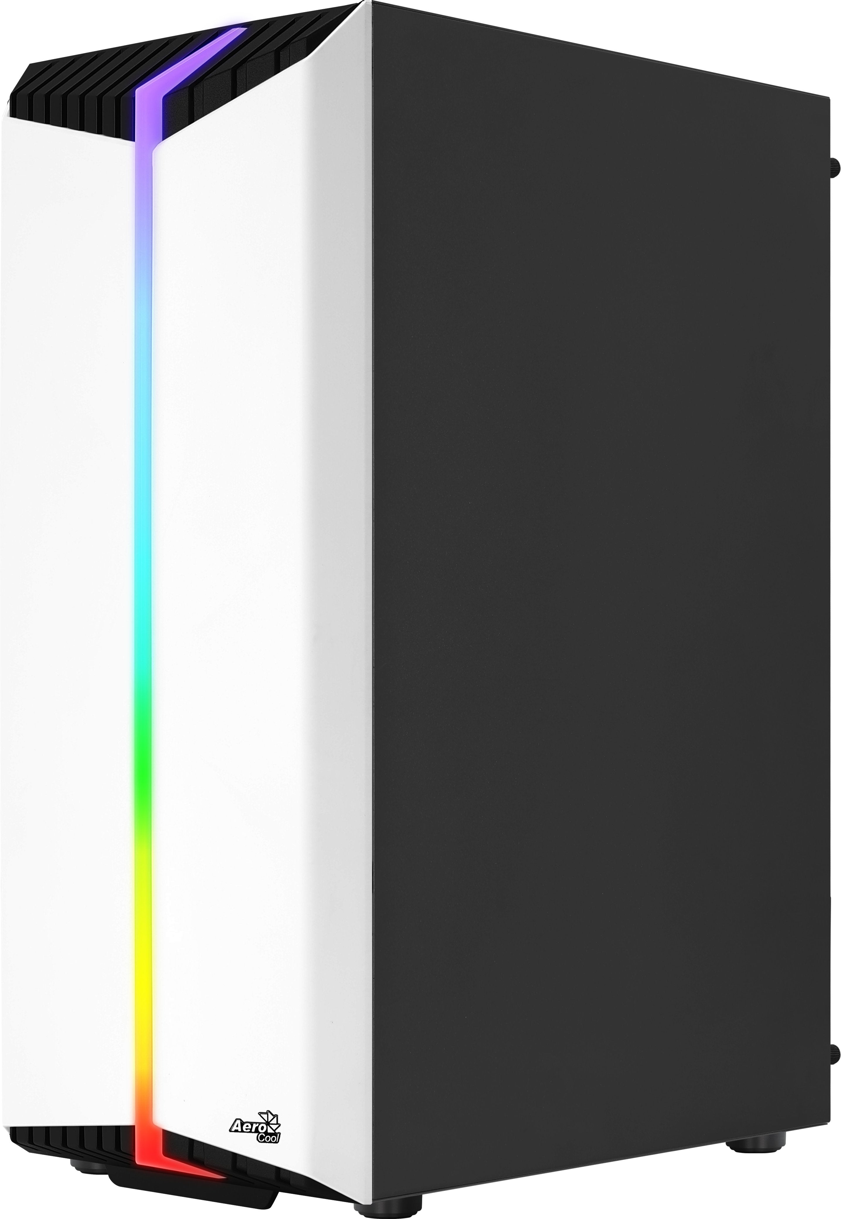 Caja Pc Aerocool Torre Atx Bionic V2 Rgb White