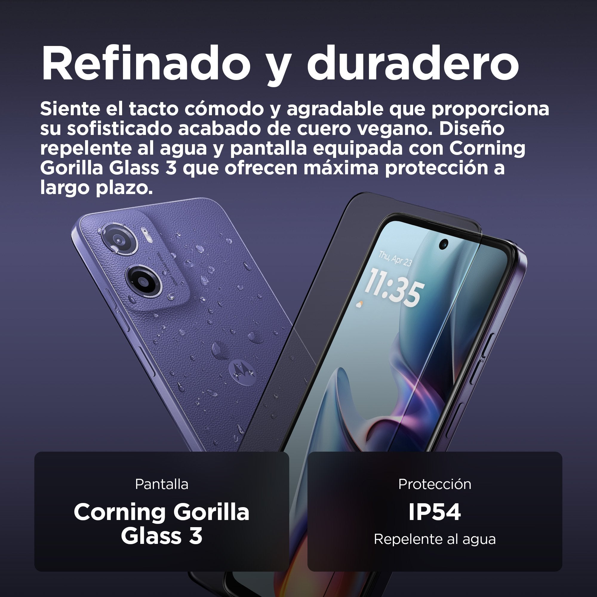 Smartphone Moto E15 2/64 Fresh Lavender