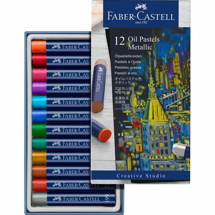 Faber-Camell Ölpamellkr. Metallic 12er Kartonetui