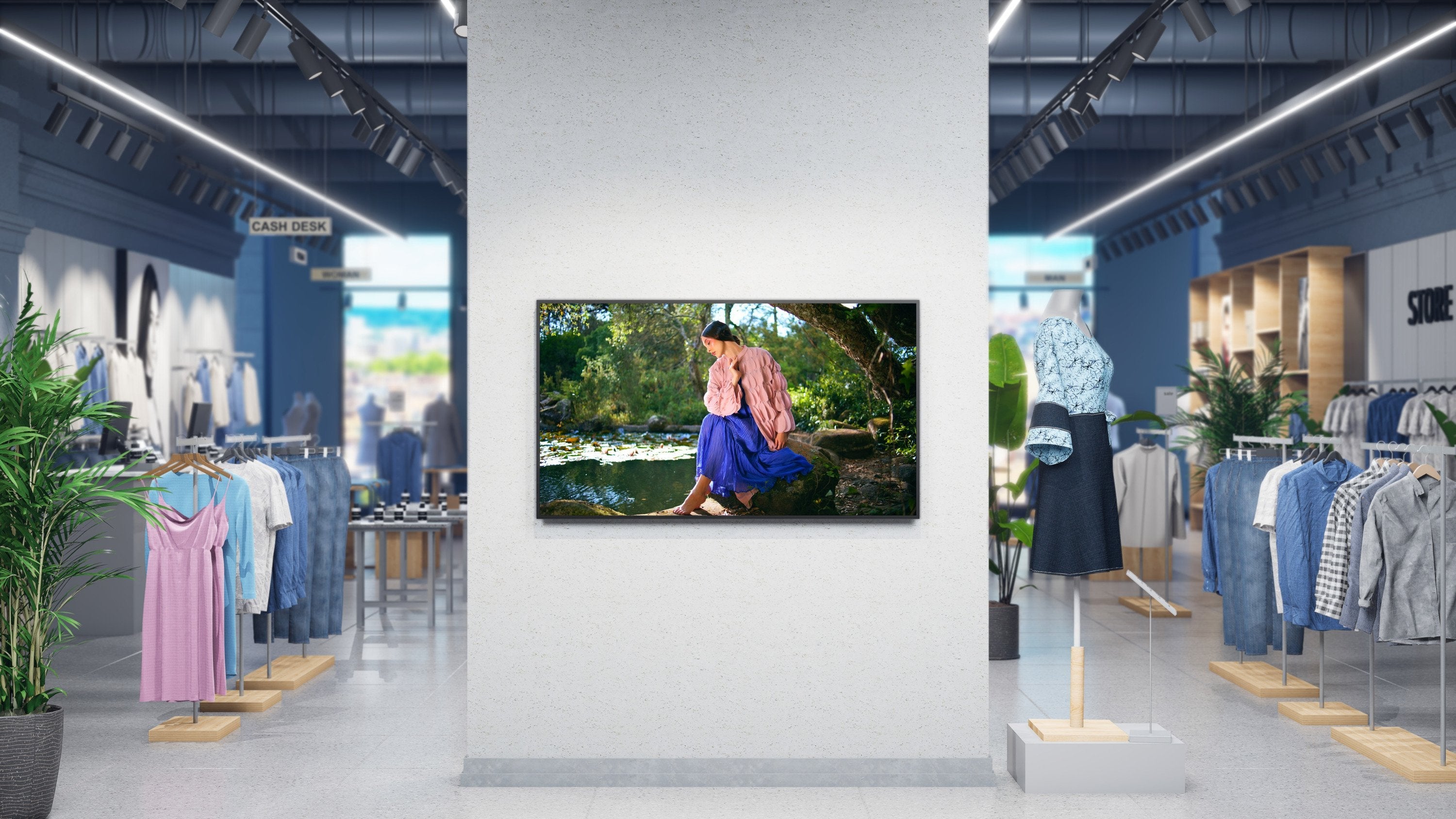 Sony Bravia Professional Displays Fw-50bz35p 50" Clase Diagonal Bz35p Series Pantalla Lcd Con Retroiluminación Led Señalización Digital Android 4k Uhd (2160p) 3840 X 2160 Hdr Led En El Borde