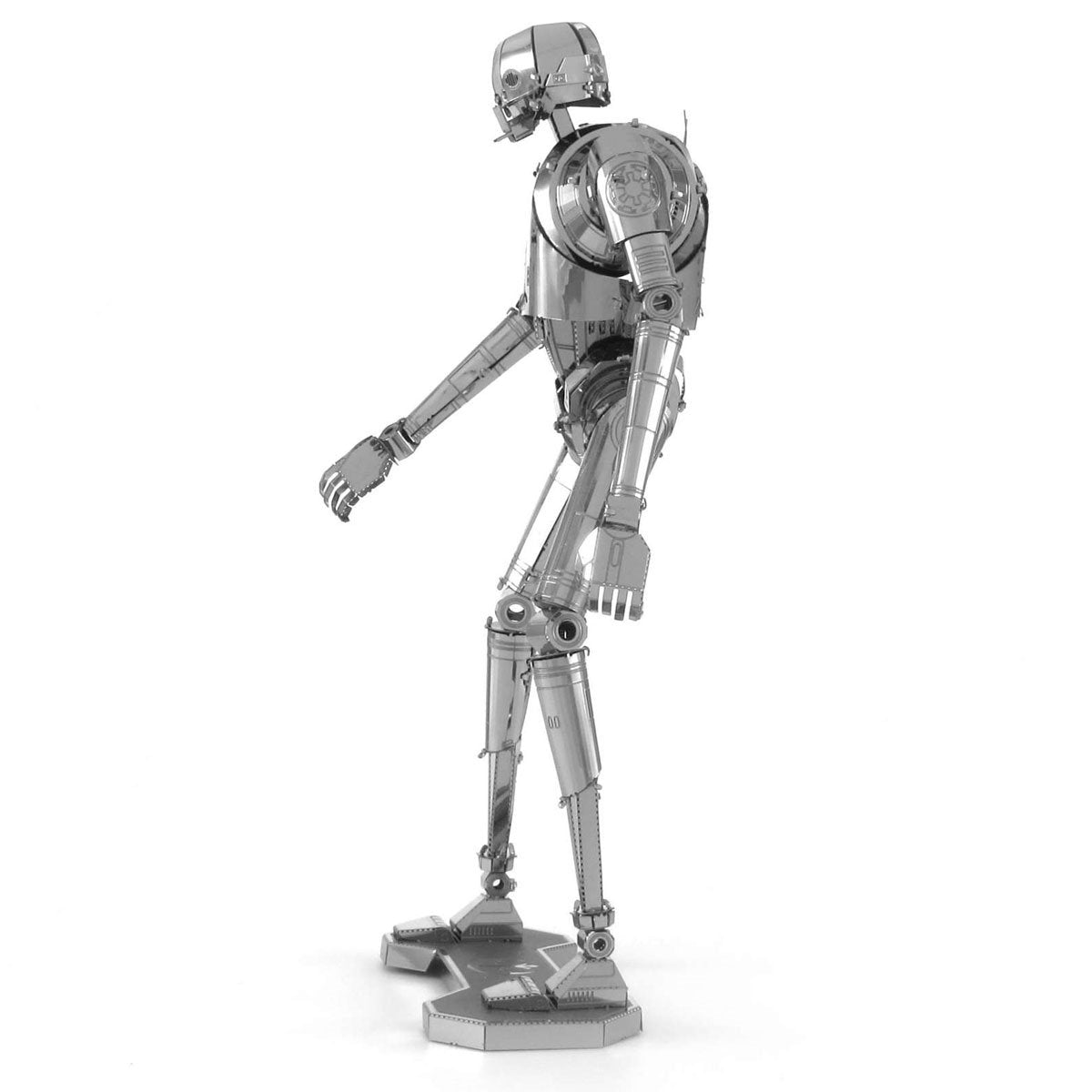 Maqueta 3d Metal Fascinations Star Wars K-2s0 Montaje Sin Pegamento Ni Soldadura Maquetas 3d