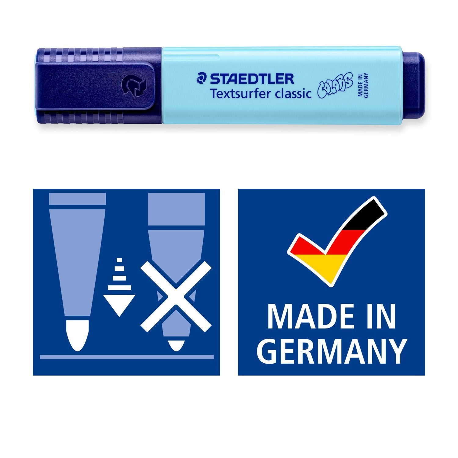 Maedtler Textmarker Classic Cool & Cute Design 4er-Set