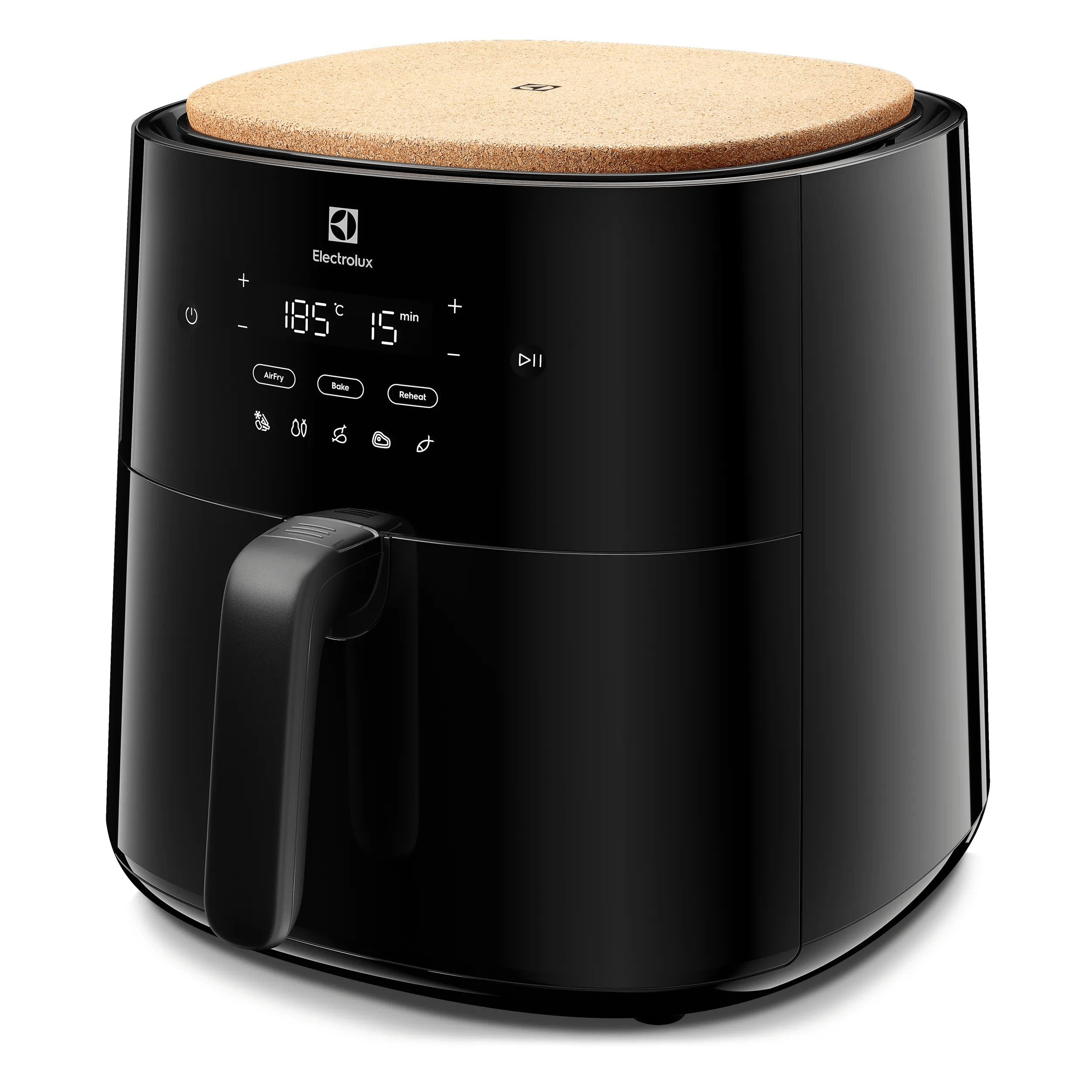EAN 7333394032597 - Electrolux EAF7B Sencillo 6,8 L Independiente 1800 W Freidora de aire caliente Negro imagen 1