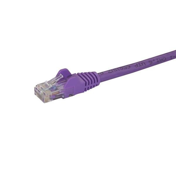 Startech Cable De Red Cat6 Utp 1m Morado N6patc1mpl