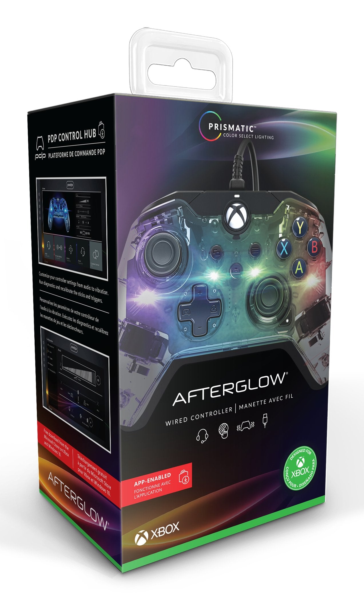 EAN 0708056067632 - PDP Afterglow Negro, Azul, Transparente USB Gamepad Analógico/Digital Xbox One, Xbox Series S, Xbox Serie imagen 12