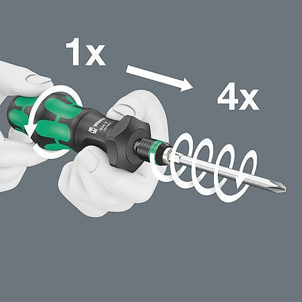 Wera Kraftform Kompakt Turbo Imperial 1, 5057483001