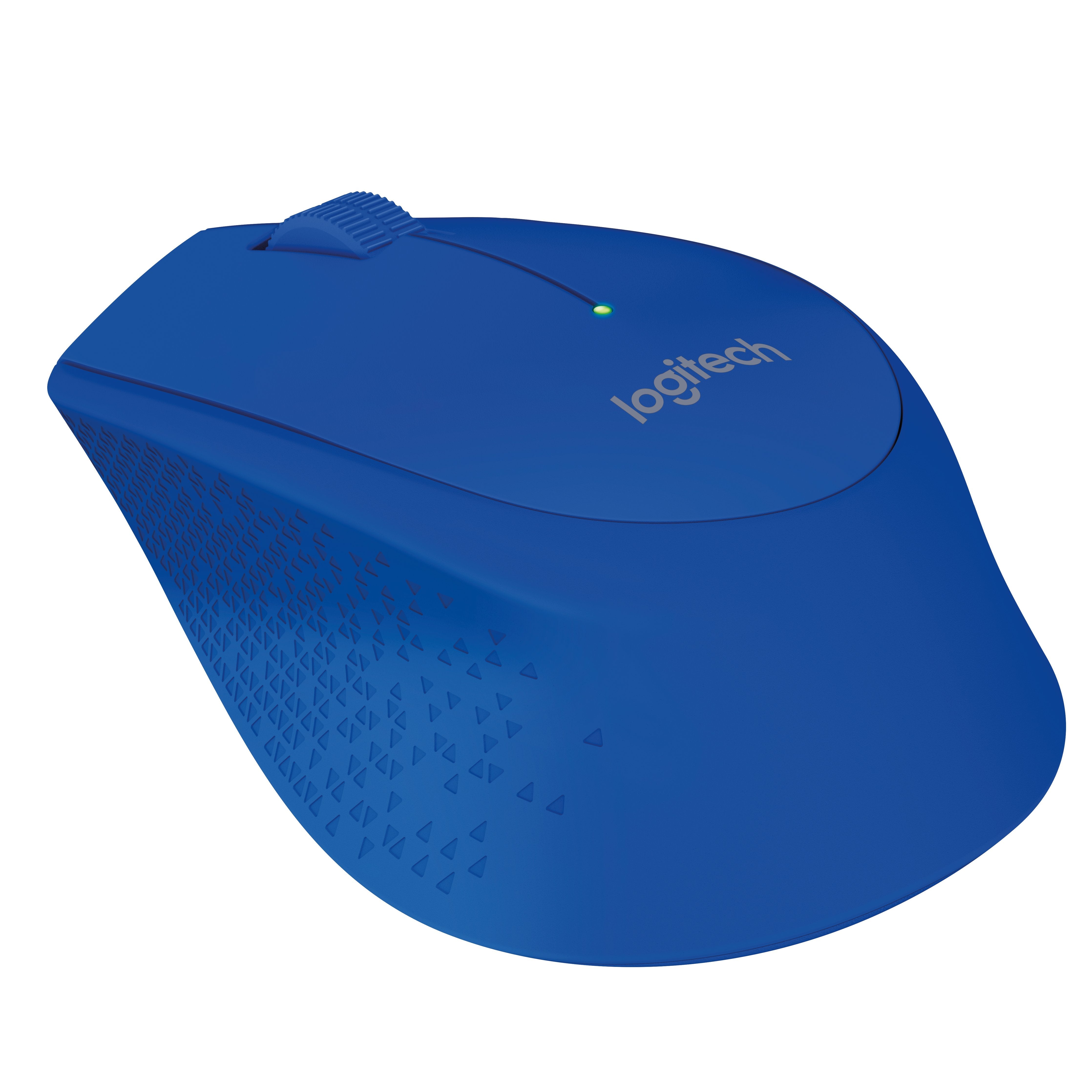 Ratón Ergonómico Inalámbrico Logitech M280 Hasta 1000 Dpi Azul