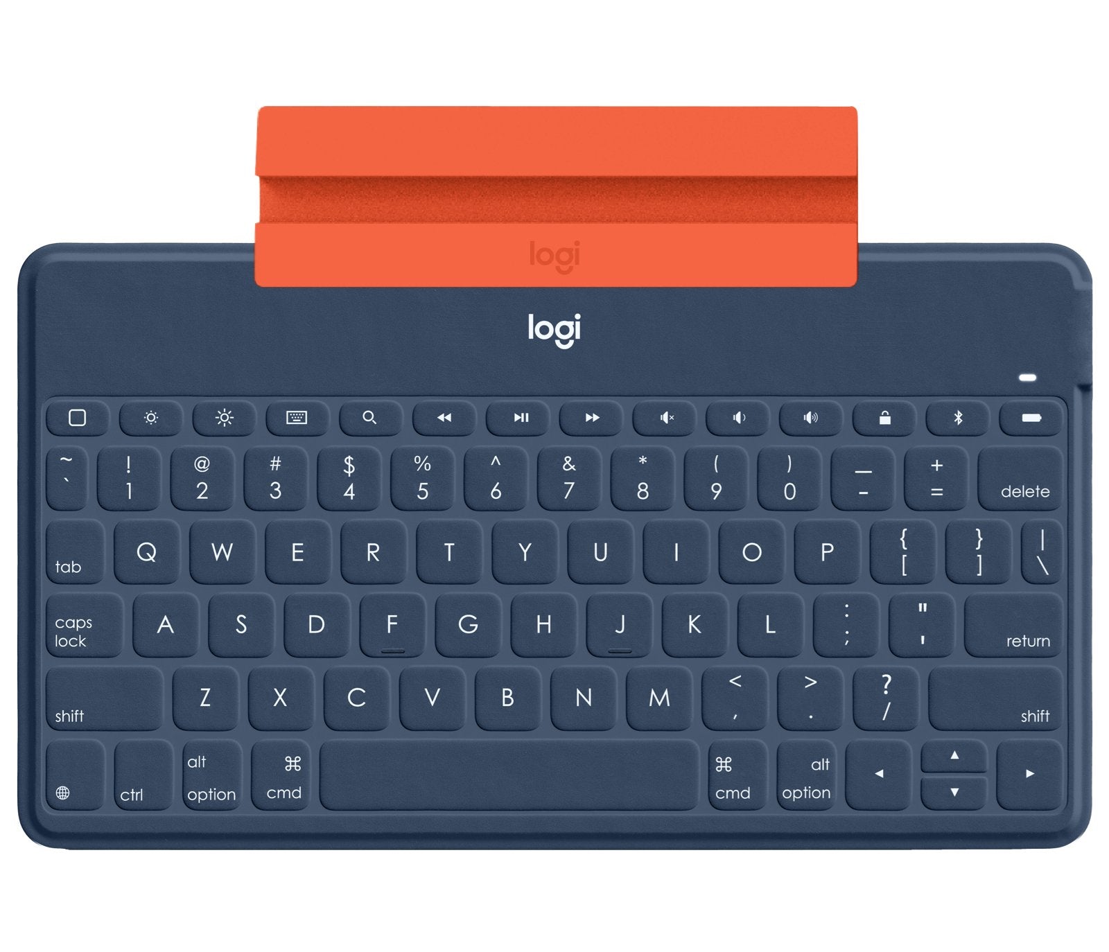 Logitech Keys-To-Go Inglés Internacional Bluetooth Azul