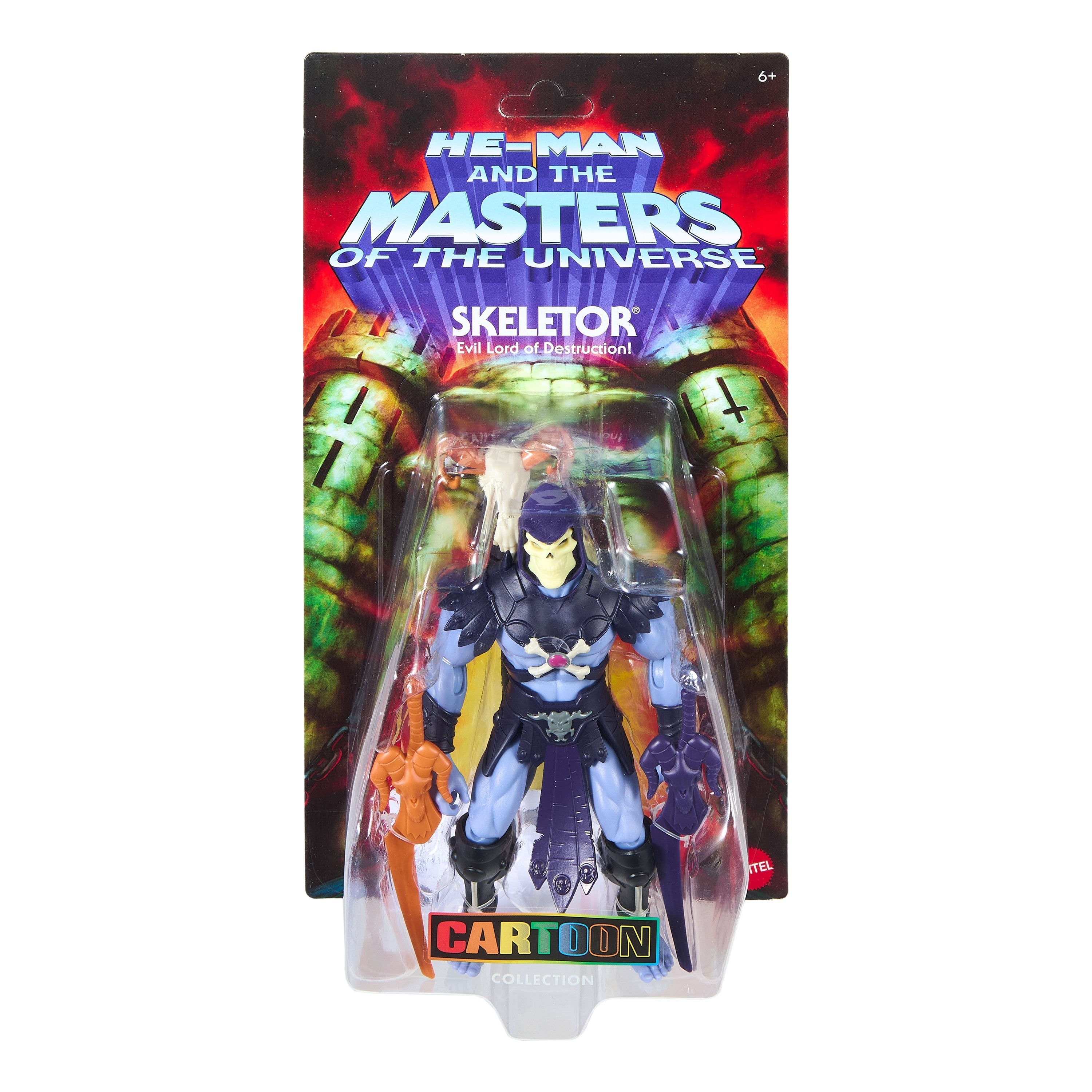 Figura Skeletor Cartoon Collection Origins Master Of The Universe 14cm