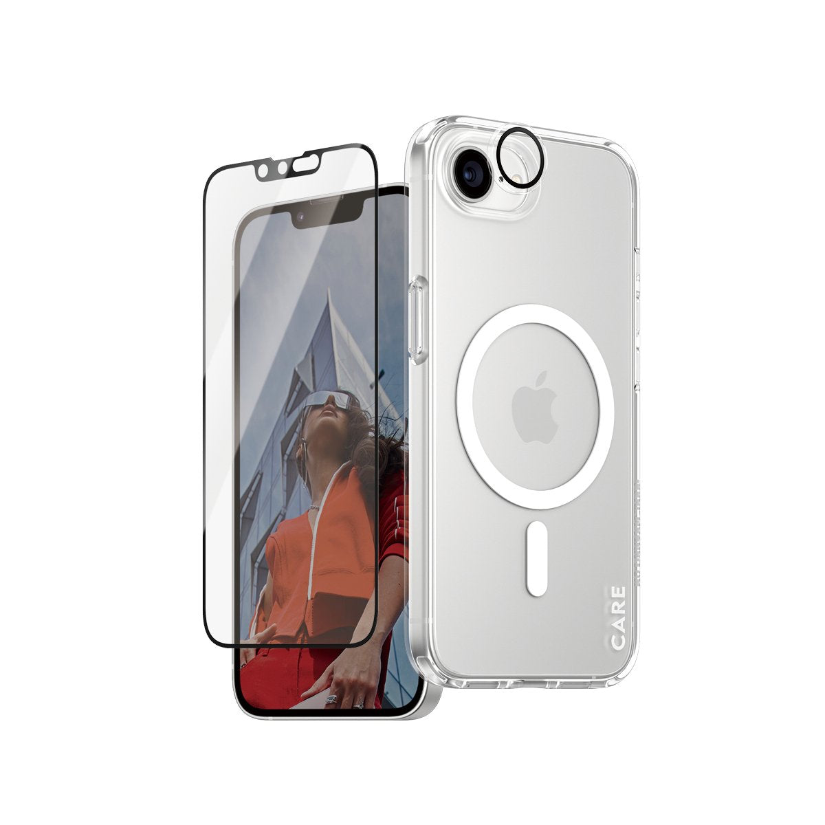 EAN 5715685020988 - PanzerGlass CARE by ® Flagship 3-in-1 Bundle iPhone 16e Protector de pantalla Apple 1 pieza(s) imagen 1