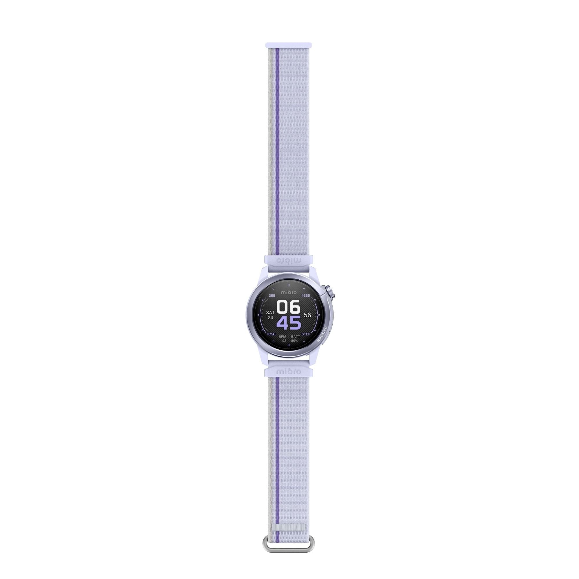 Smartwatch Mibro Gs Active 2 Smartwatch - 1,32" Amoled · 5atm · Bt. 5.3 · Bat. 350mah · Gps · Púrpura