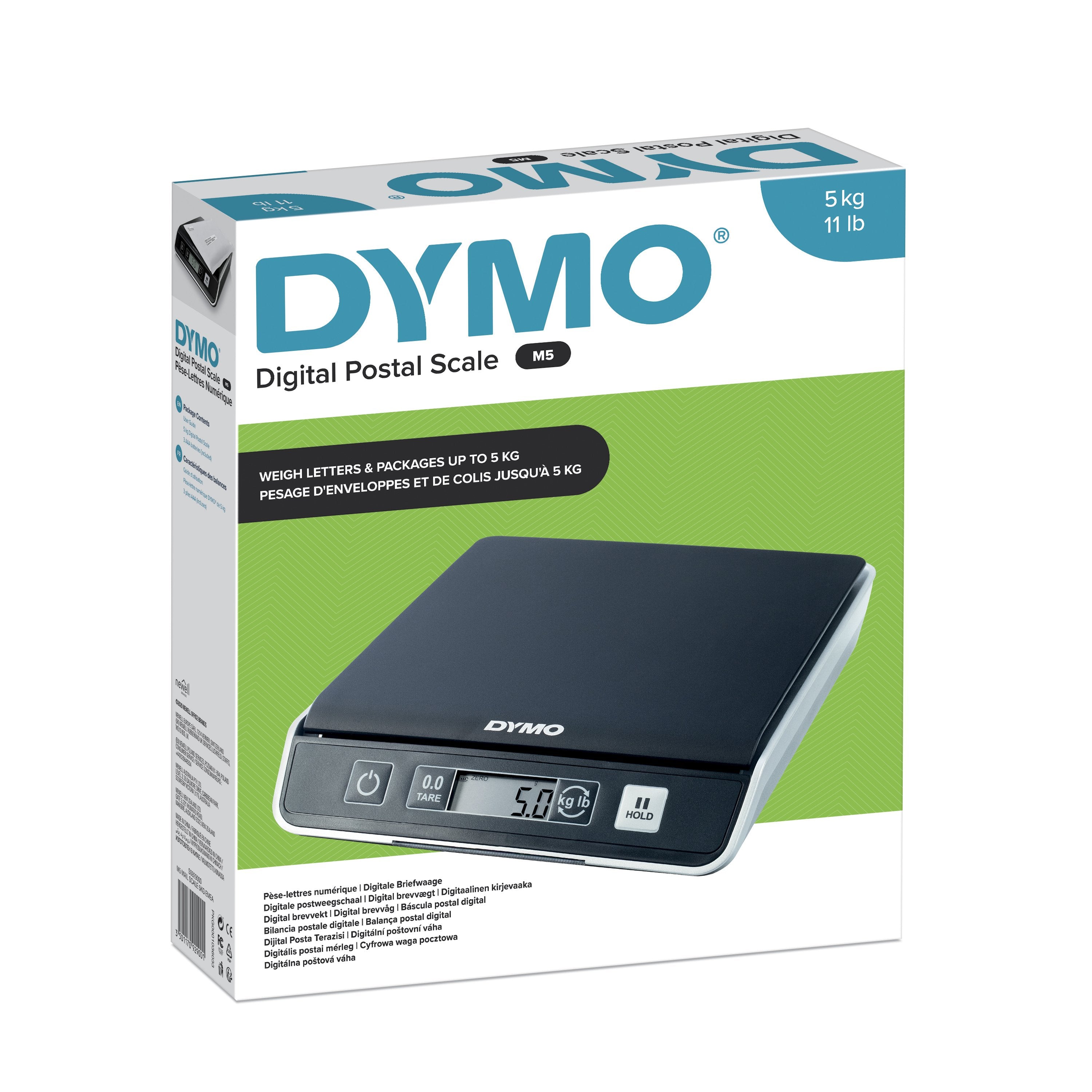 EAN 3501170929001 - DYMO M5 Báscula postal electrónica Negro imagen 9