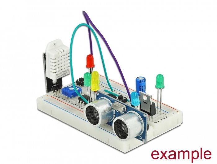 Experimentier-Steckbrett Mit Bodenplatte 1260 400 Kontakte