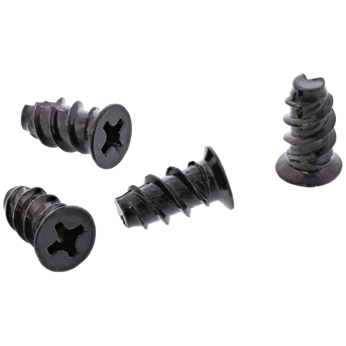 Tornillos De Ventilador Inline 5,0x10,0 Mm Negro 50 Uds.