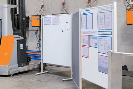 Franken Gmbh Aushangrahmen Pro A3 - Tafelrahmen - Azul - - Pared - 470 Mm - 10