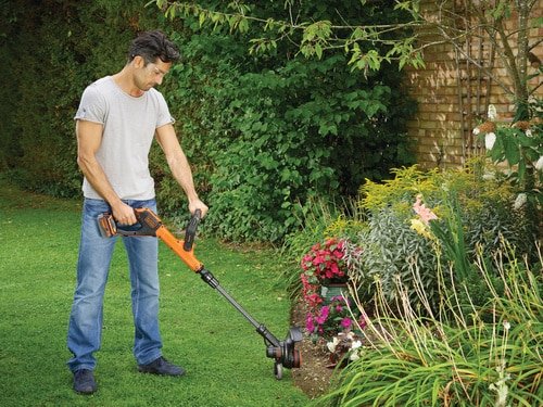 Black & Decker Stc1840epc Desbrozadora/Bordeadora 30 Cm Batería Negro, Naranja