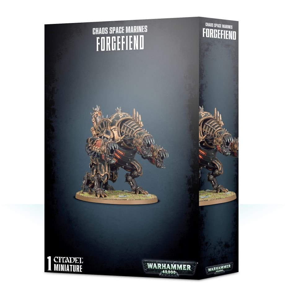 Warhammer 40k - Space Marine Du Chaos Forgefiend