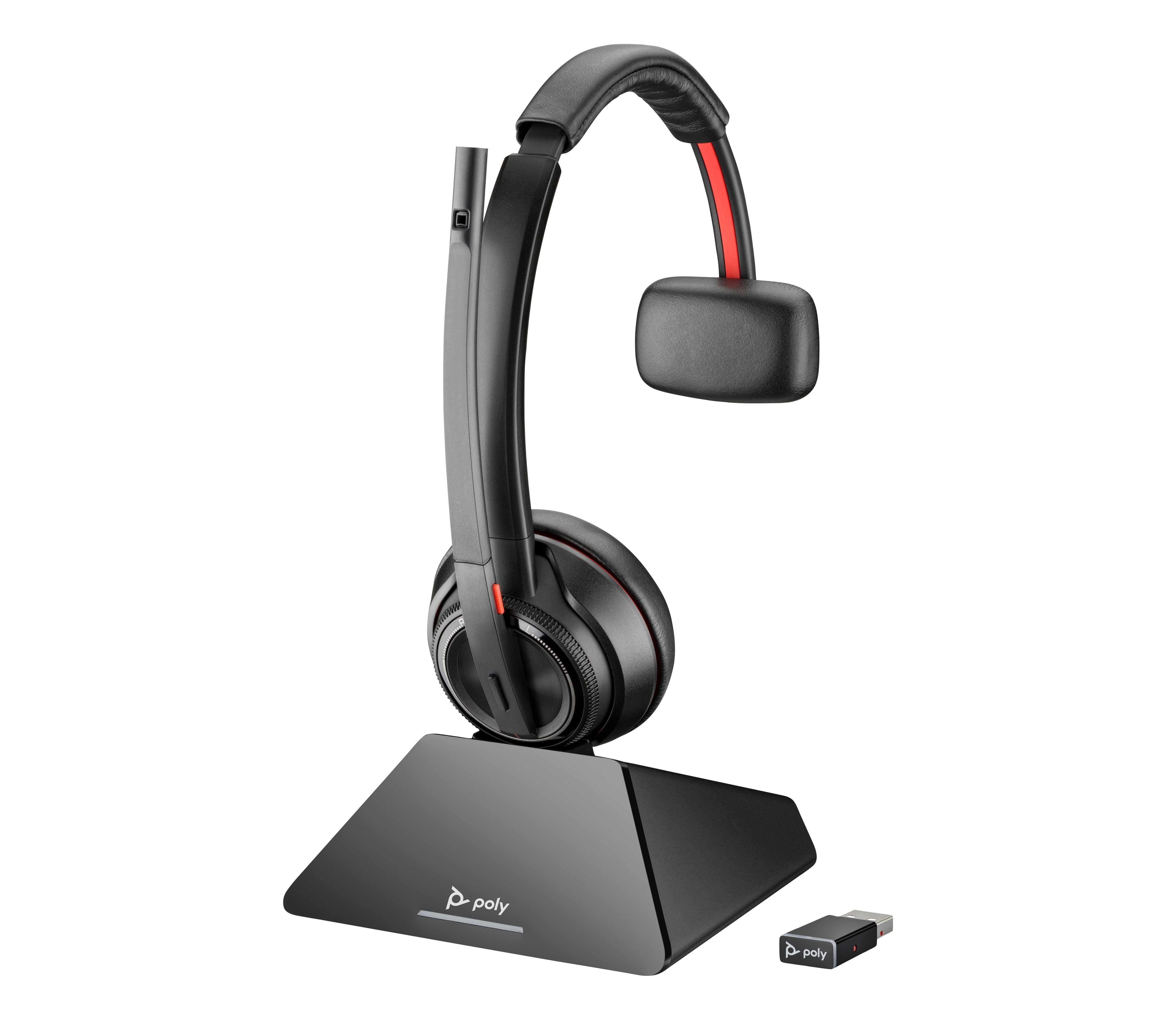 EAN 0197498537665 - HP Poly Savi 8210 Monaural DECT 1880-1900 MHz Top +Charging Cradle Auriculares imagen 2