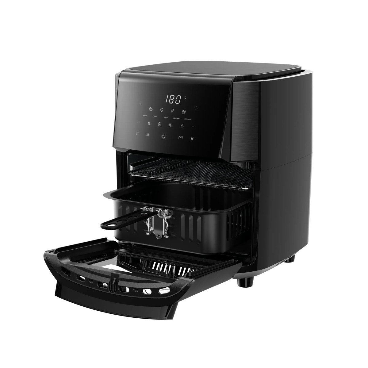 EAN 7333394083353 - Electrolux EAF12B Sencillo 12 L Independiente 1700 W Freidora de aire caliente Negro imagen 5