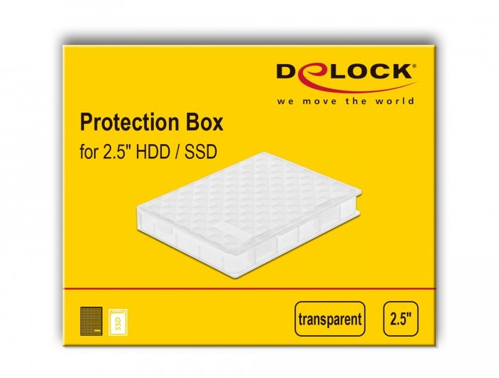 Schutzbox Für 2.5? Hdd   Ssd Transparent