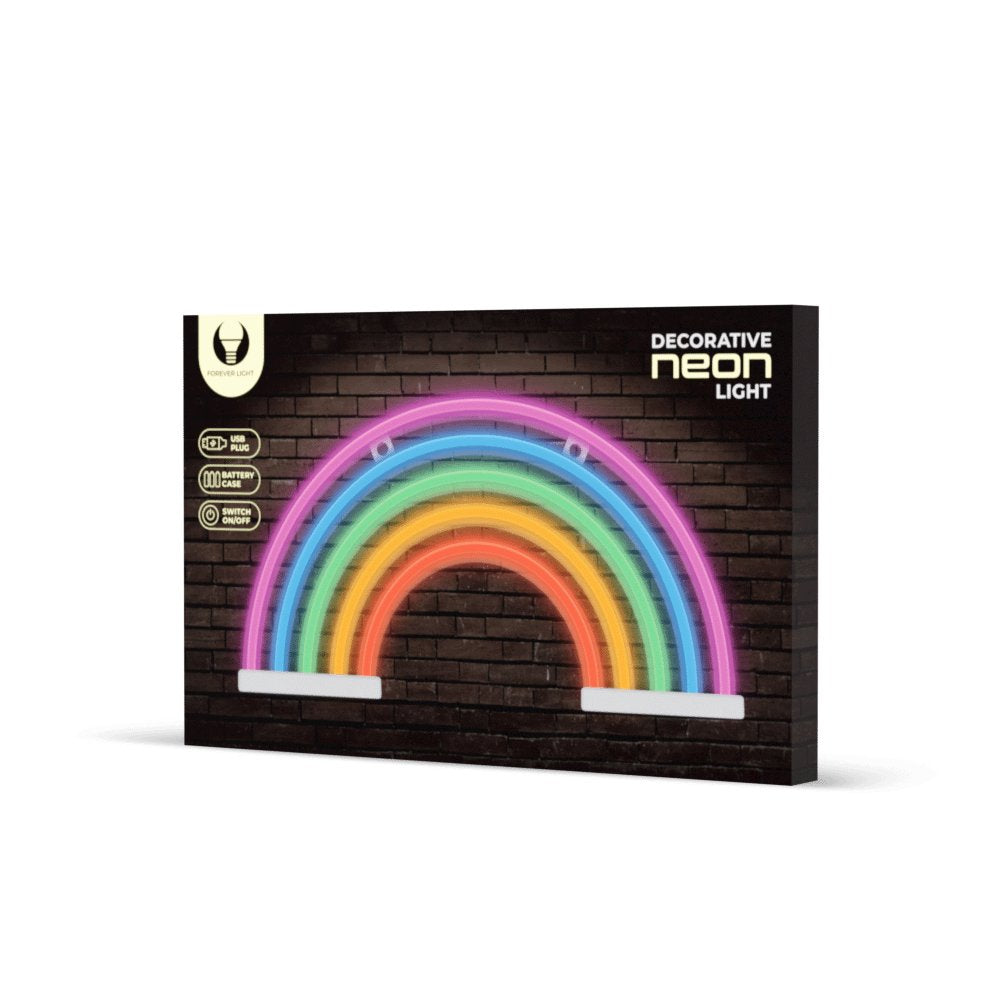 EAN 5900495454249 - Forever Light Neon LED Light RAINBOW 5 colors FLNE14X Figura iluminada decorativa imagen 2