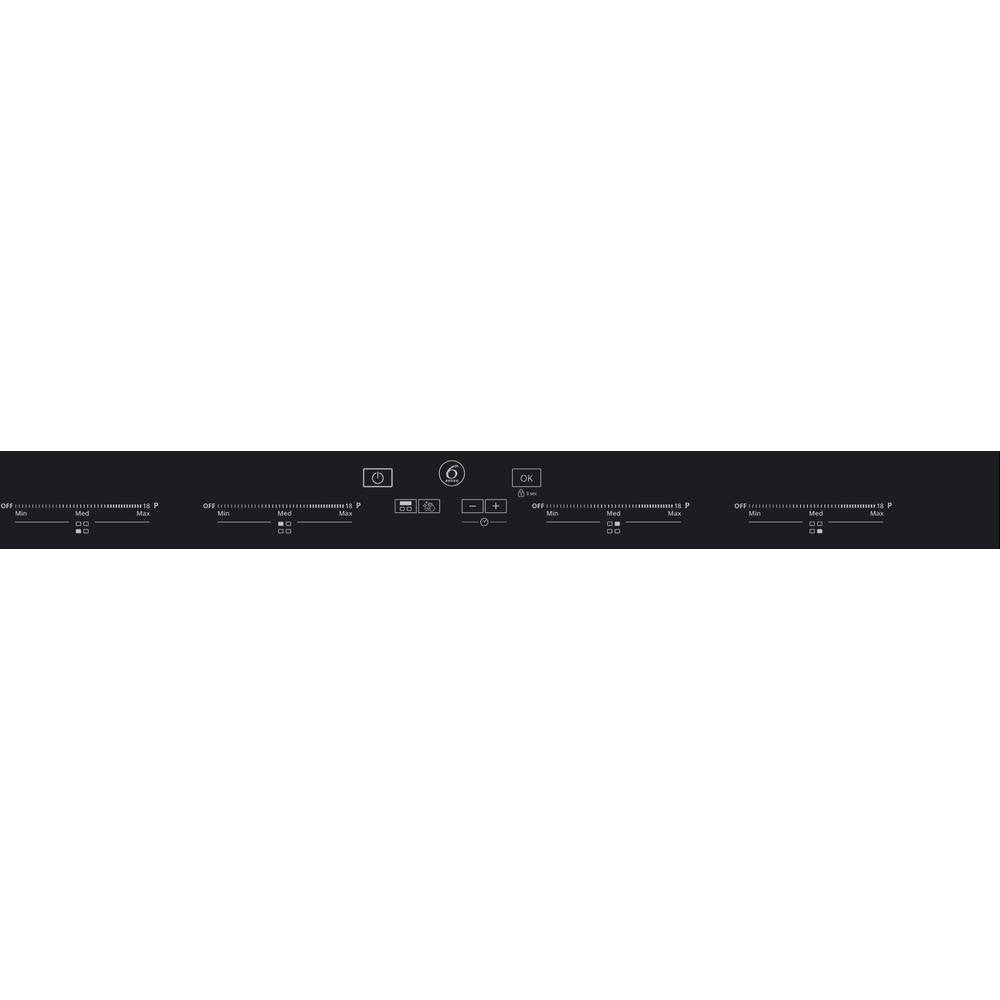 Placa De Inducción Whirlpool Smo 654 Of/Bt/Ixl Negro Integrado 65 Cm  4 Zona(S)