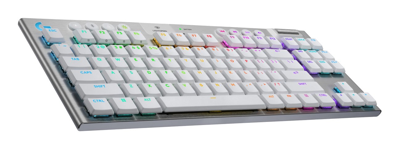 EAN 5099206121867 - Logitech G G915 X LIGHTSPEED teclado Juego USB + RF Wireless + Bluetooth AZERTY Francés Blanco imagen 3