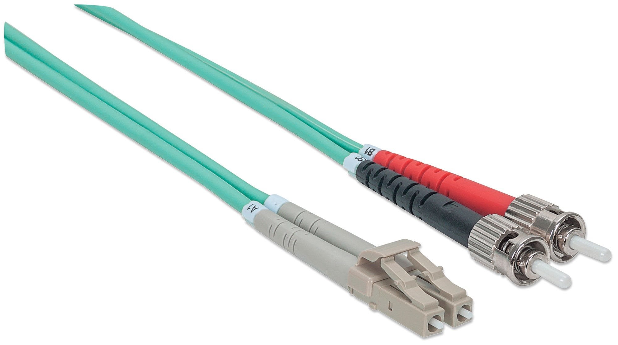 EAN 0766623751131 - Intellinet 751131 Cable de fibra óptica e InfiniBand 5 m ST LC Color aguamarina imagen 2