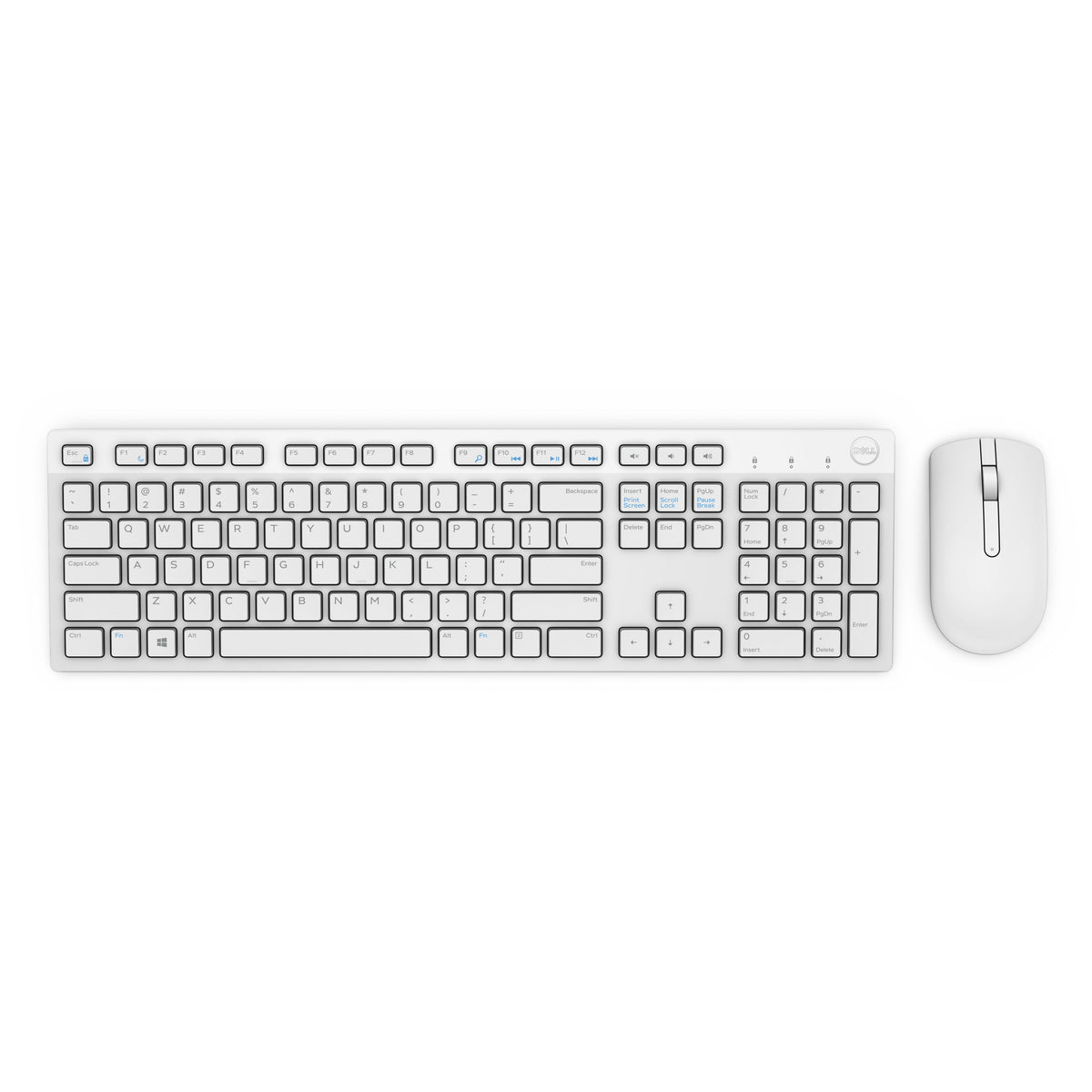 EAN 5397063711147 - DELL KM636 teclado Ratón incluido Universal RF inalámbrico QWERTY Inglés internacional Blanco imagen 5