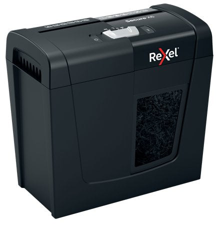 Rexel Secure X6 Destructora De Papel Corte En Particulas - Destruye Hasta 6 Hojas - 10l
