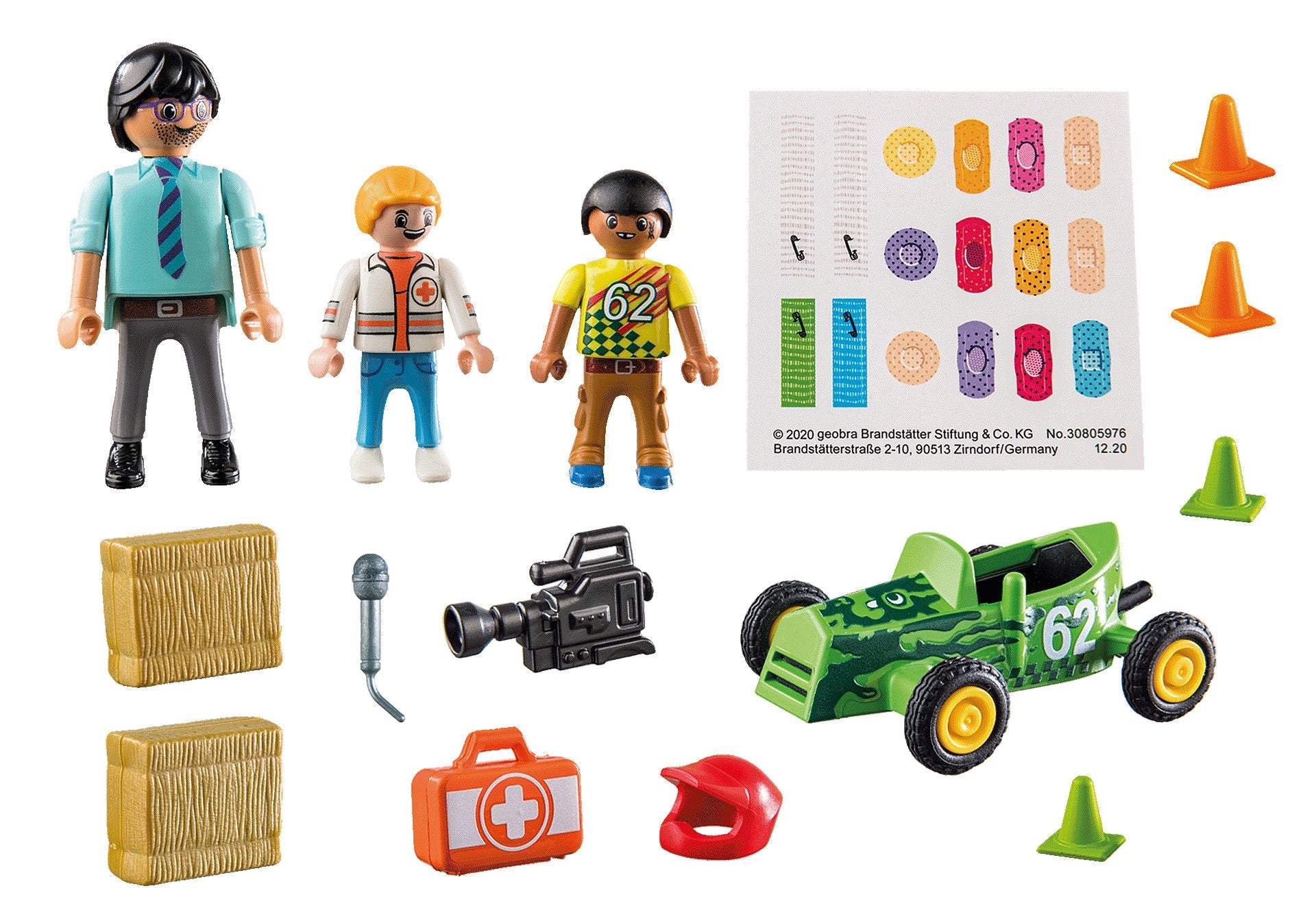 Playmobil 70919 Duck On Call Accion Ambulancia Ayuda Al Piloto De Carreras