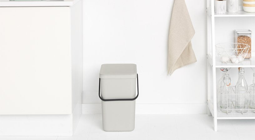 Brabantia Sort & Go Abfallbehäl. Light Grey 25 L