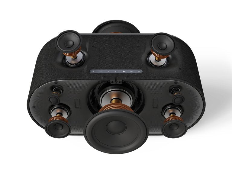 Denon Home 600 Black Altavoz Inteligente Inalámbrico Con Tecnología Heos Y Sonido Dolby Atmos.