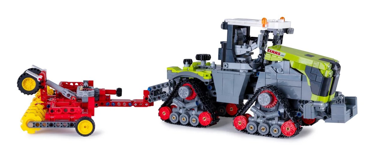 Jamara Cada Claas Xerion 1:32 Bricks Amarillo 8+