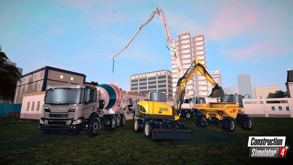 Juego Construction Simulator 4 Switch