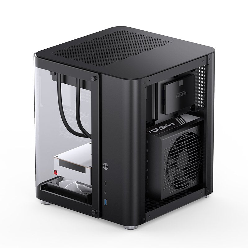 Jonsbo Tk-1 2.0 Micro-Atx Gehäuse, Temperojo Glass - Negro