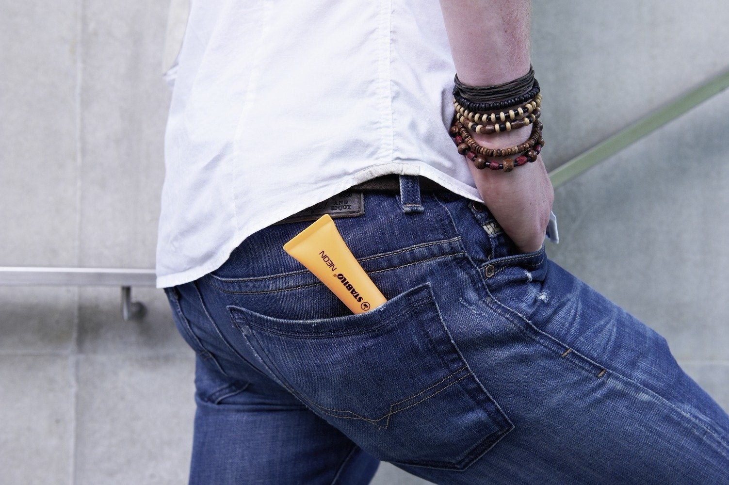 Stabilo Neon Marcador Fluorescente Amarillo -10u-