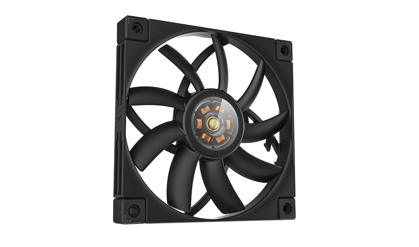 Ventilador  Pc Deepcool Ft12 Slim 120x120x15 Negro, 120 Mm R-Ft12slim-Bkwpn1-G