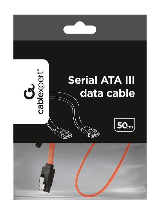 EAN 8716309093385 - Gembird CC-SATAM-DATA cable de SATA 0,5 m Negro, Rojo imagen 2