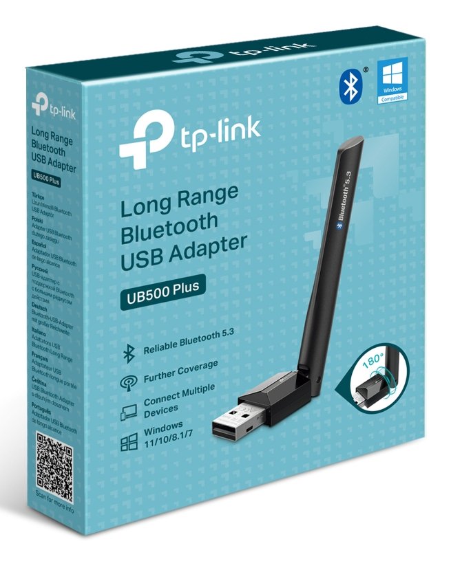 EAN 8885020626193 - TP-Link UB500 Plus tarjeta y adaptador de interfaz Bluetooth imagen 7