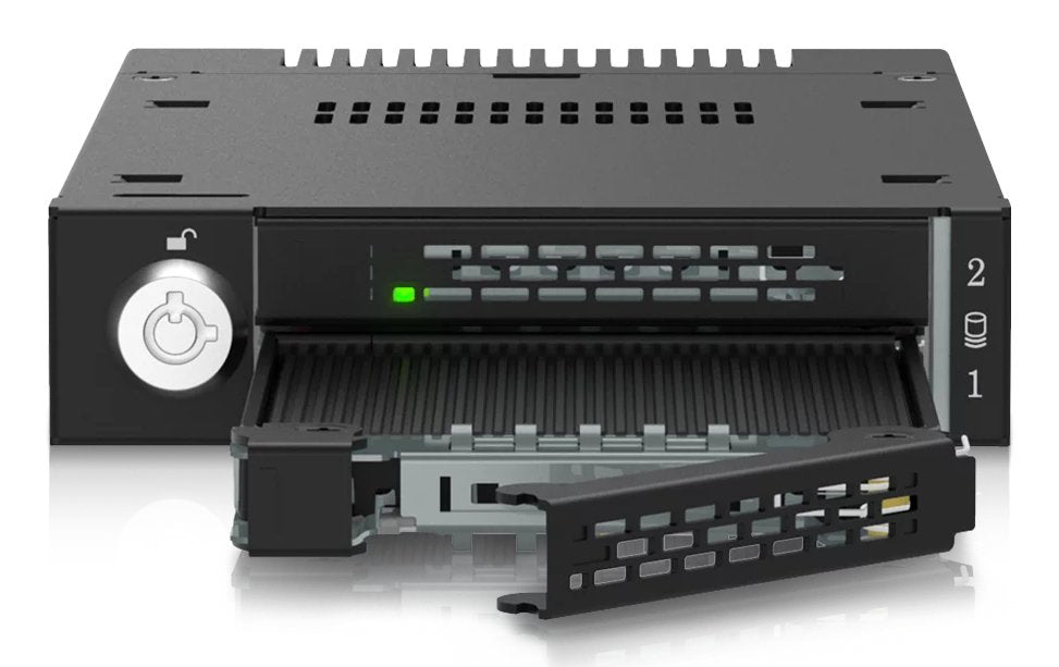 EAN 4713227445641 - Icy Dock ToughArmor MB834MK-B V2 Caja externa para unidad de estado sólido (SSD) Negro imagen 2