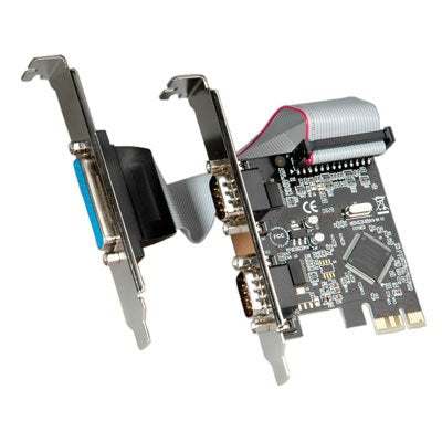 Pci-Express-Tarjeta 2x Serie Rs232 D-Sub 9 1x Parallel Epp Ecp