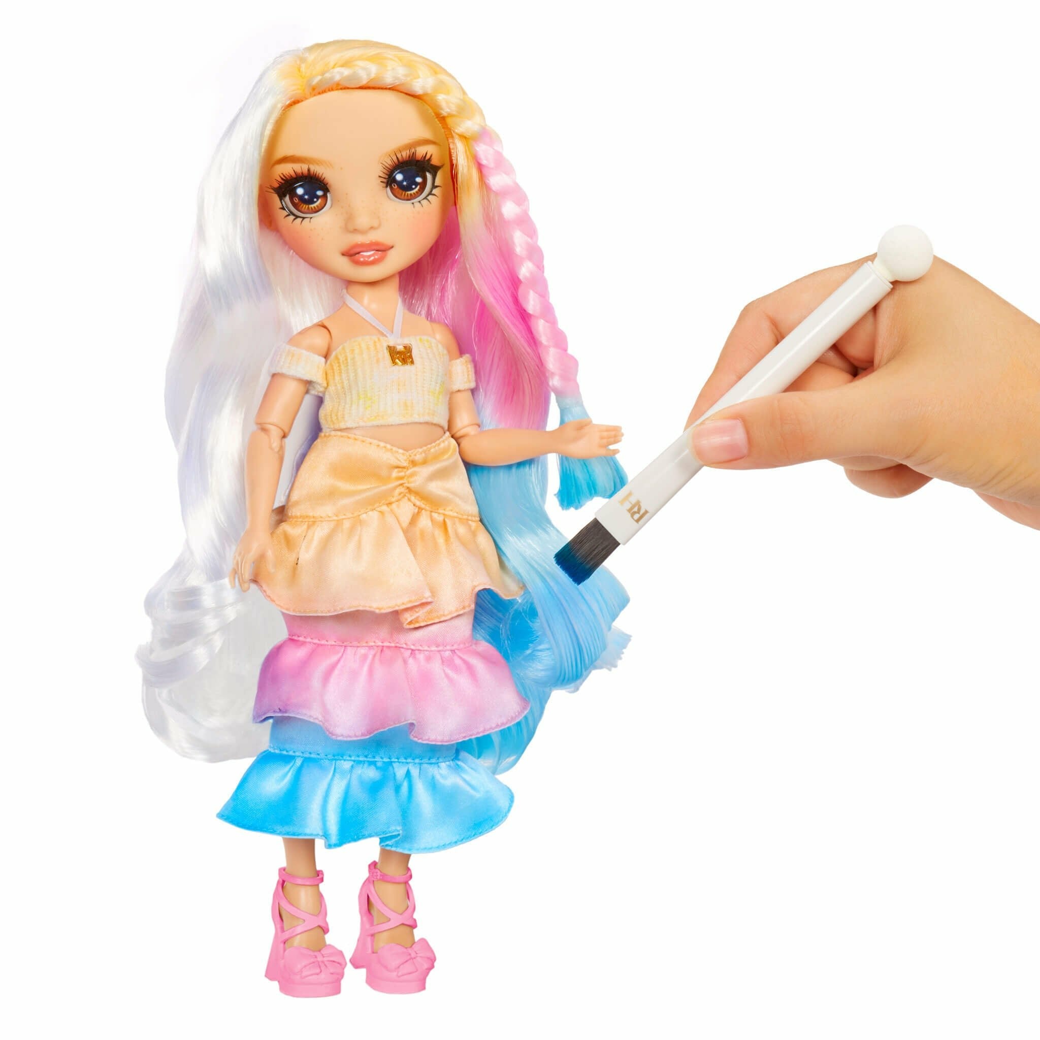 Muñeca  Mga Entertainment Rainbow High Acuarela Y Crear  - Ojos Marrones 507598-Euc