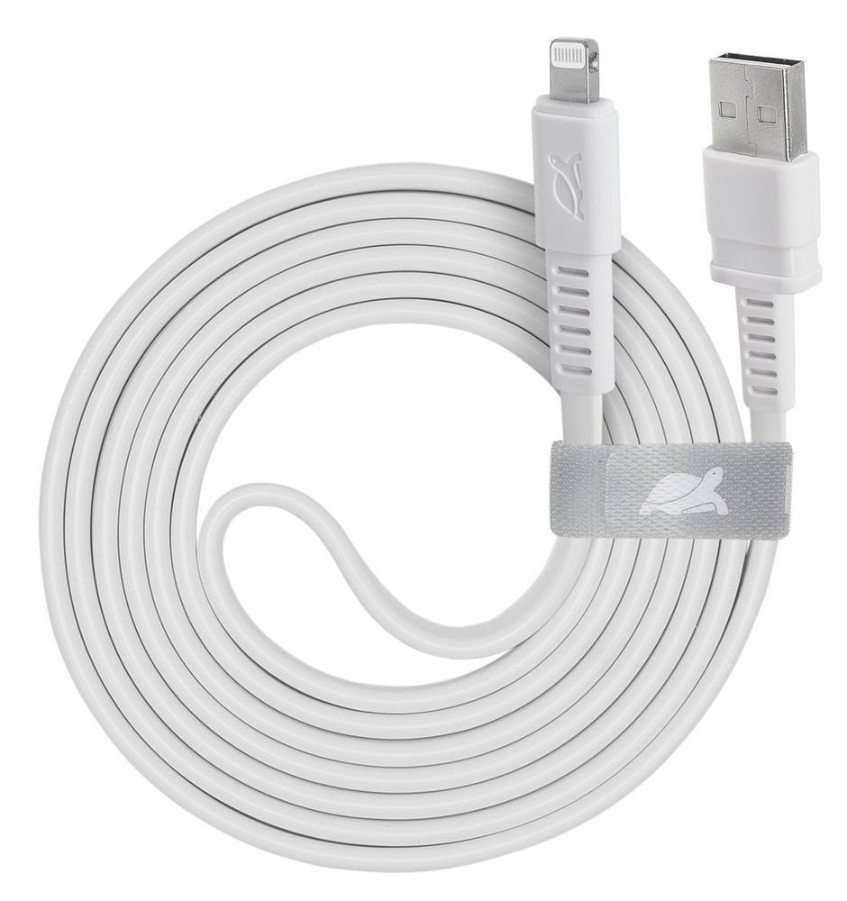 Cable Usb-A To Lightning 1.2m/White Ps6008 Rivacase