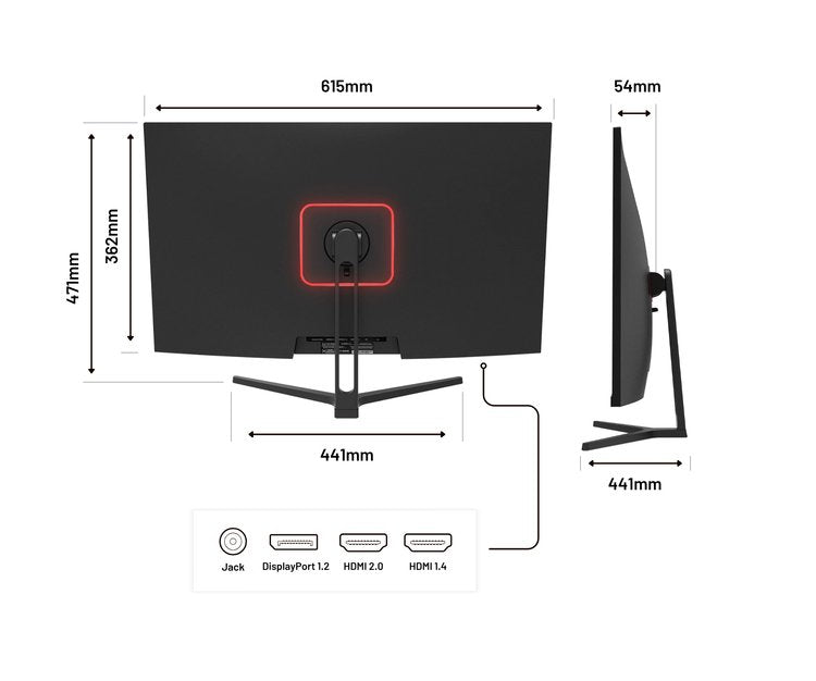 EAN 4589511173121 - JAPANNEXT JN-V315UHDR pantalla para PC 80 cm (31.5") 3840 x 2160 Pixeles 4K Ultra HD LCD Negro imagen 5