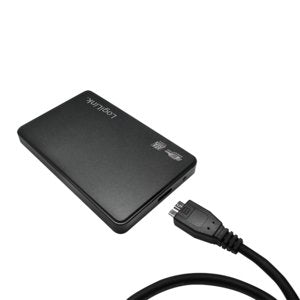 Logilink Caja Externa 2,5\1 Usb 3.0 Sata Negro Ua0256