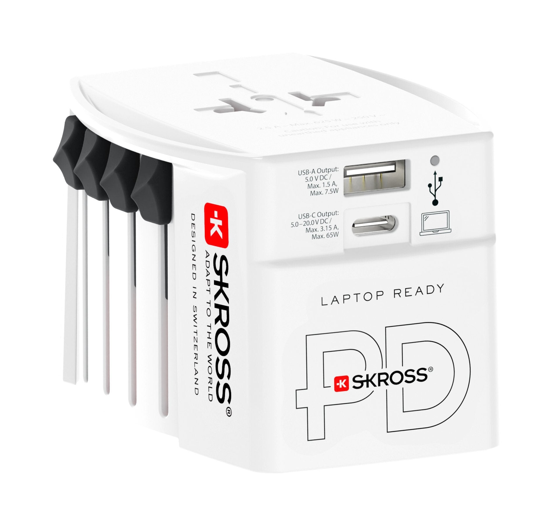 Skross Muv Usb Ac65pd + Kabel Usb-C