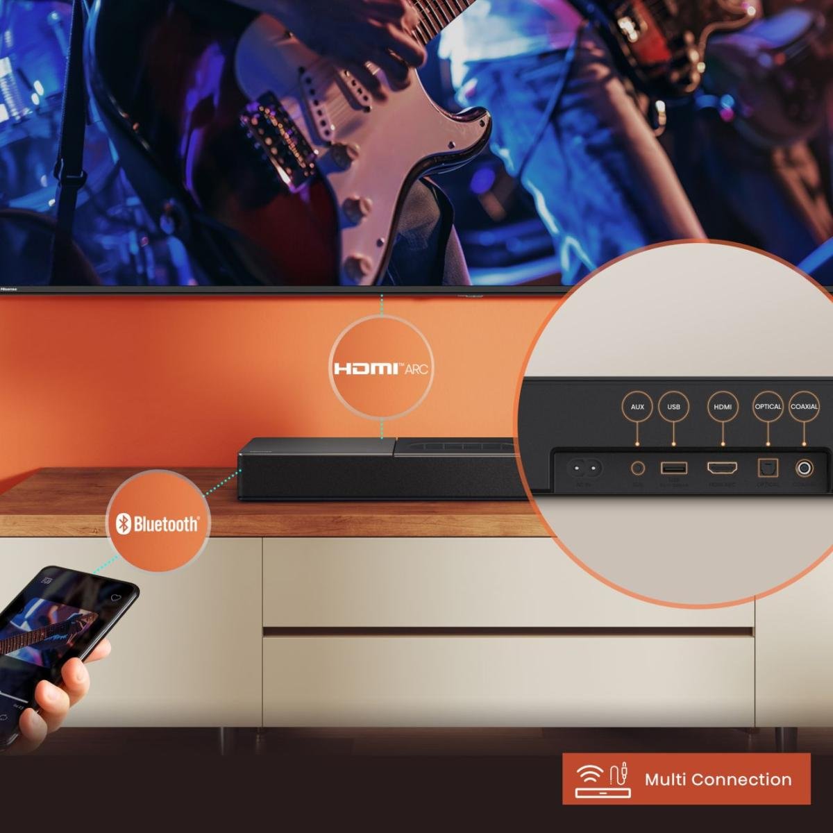 EAN 6942351411514 - Hisense HS2000 2.1 canales 240 W imagen 10