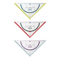 Herlitz Geometriedreieck My.Pen 16cm Kunmmoff Con Griff Fa
