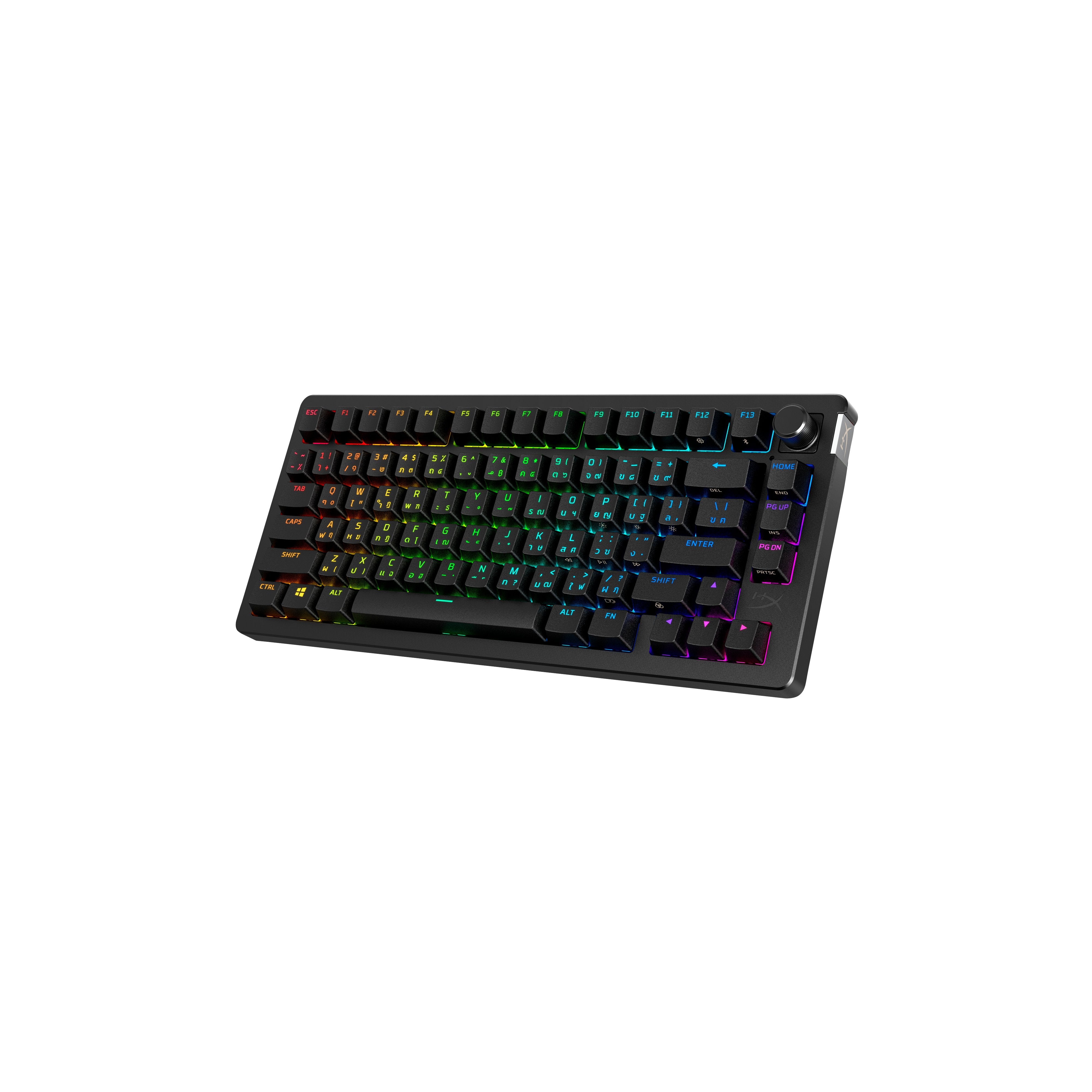 EAN 0197498745497 - HyperX Alloy Rise 75 Wireless Keyboard teclado Juego RF Wireless + Bluetooth Negro imagen 3